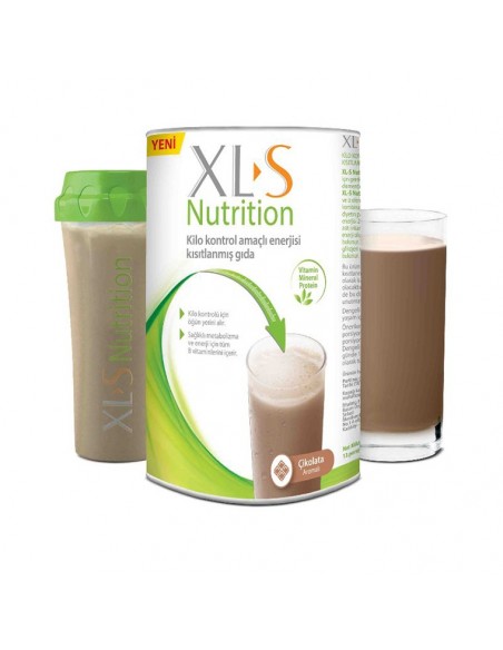 XL-S Nutrition Çikolata Aromalı Takviye Edici Gıda 520gr + Shaker Hediyeli