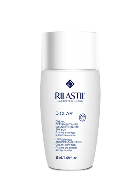 Rilastil D-Clar Uniforming Depigmenting Cream SPF 50+ ( Eşitleyici Leke Önleyici Krem ) 50 ml