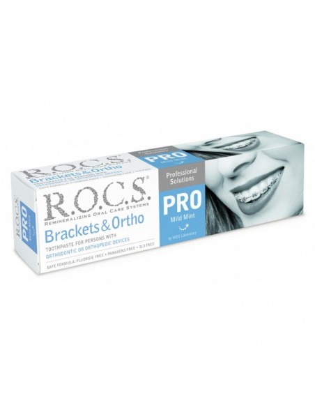 Rocs Brackets & Ortho Pro Özel Diş Macunu 100ml