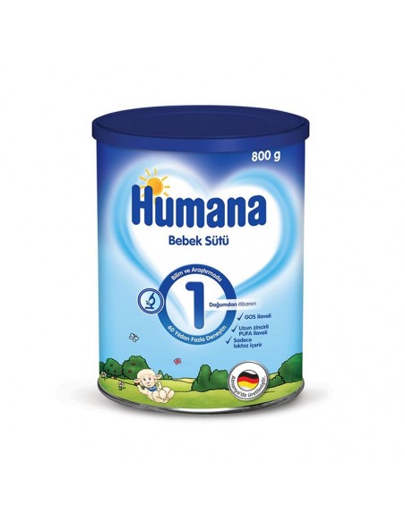 Humana 1 Bebek Sütü 800 gr