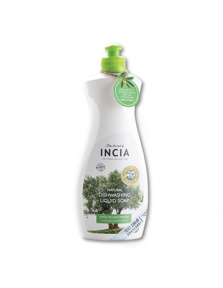 Incia Dishwashing Liquid Soap 500 ml Doğal Bulaşık Sabunu