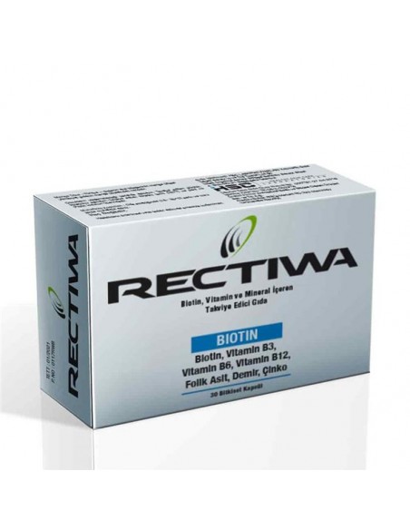 Rectiwa Biotin 30 Kapsül