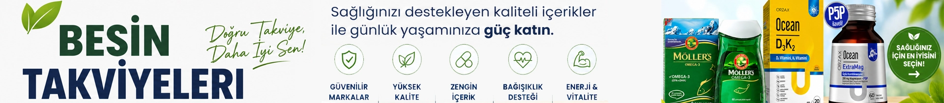 Takviye Edici Gıda Markaları ve yorumları