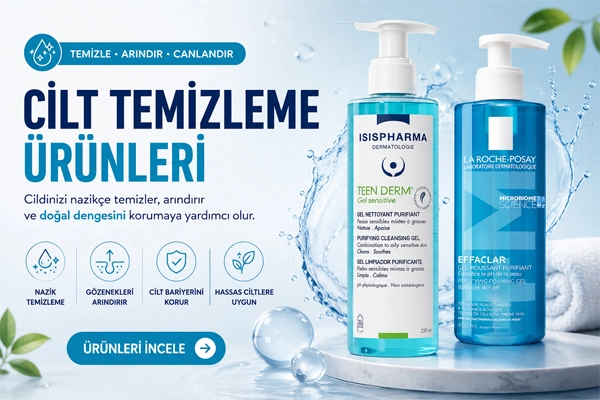 Cilt Temizleme Ürünleri – Yüz Temizleme ve Cilt Bakım Ürünleri