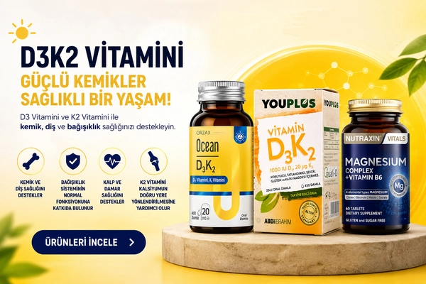 D3K2 vitamin fırsatları