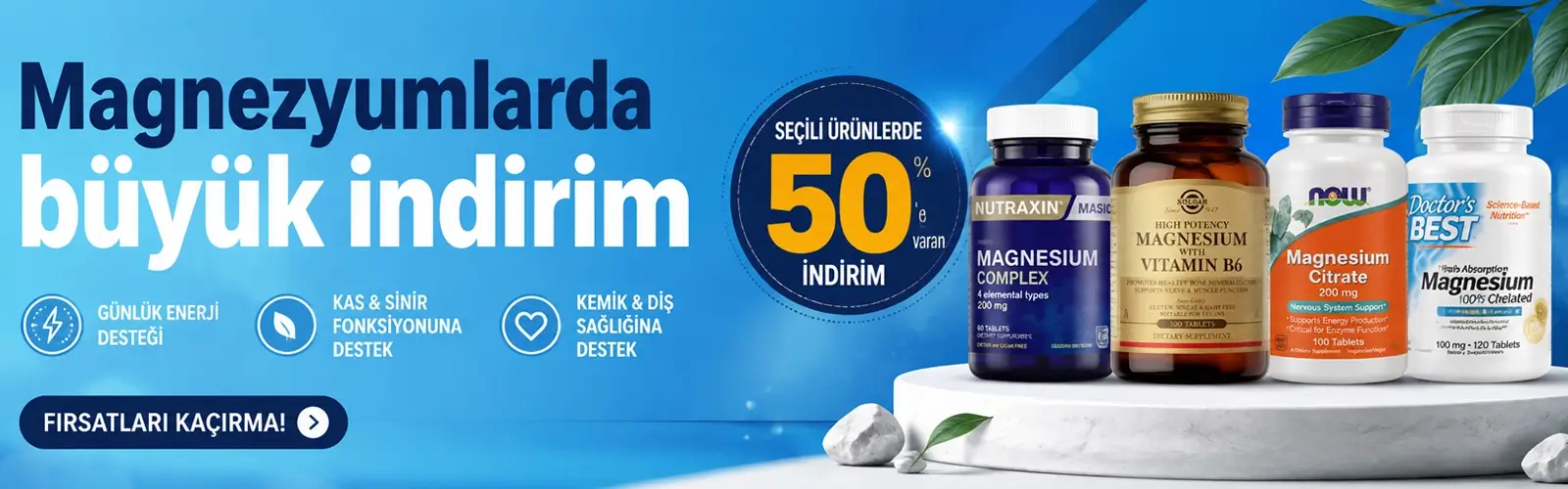 Magnezyumlarda Büyük İndirim Fırsatı