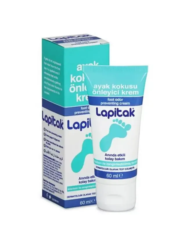 Lapitak Ayak Kokusu Önleyici Krem 60ml