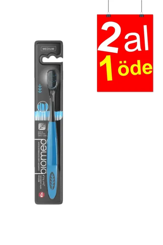 Biomed Black Diş Fırçası - Orta -