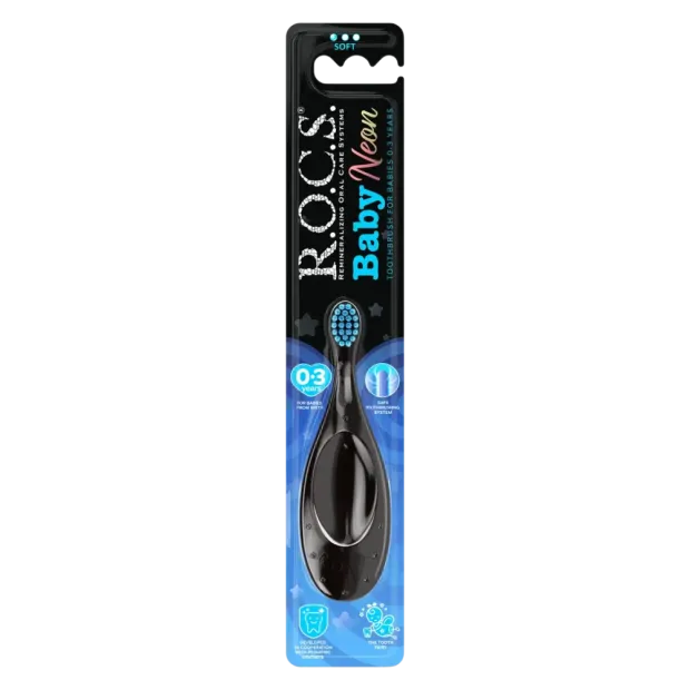 Rocs Baby Neon 0-3 Yaş Diş Fırçası