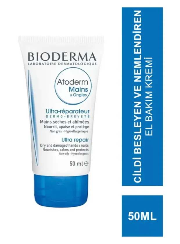 Bioderma Atoderm Hand&Nail Creme 50 ml