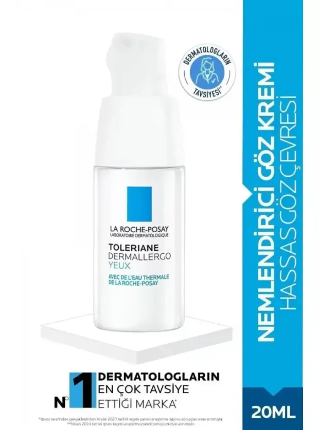 La Roche Posay Toleriane Dermallergo Yeux Göz Çevresi Kremi 20 ml