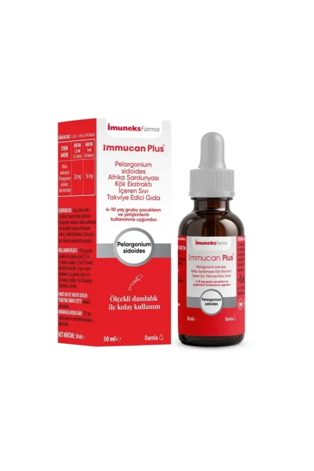 Imuneks Immucan Plus (Afrika Sardunyası) 50 ml