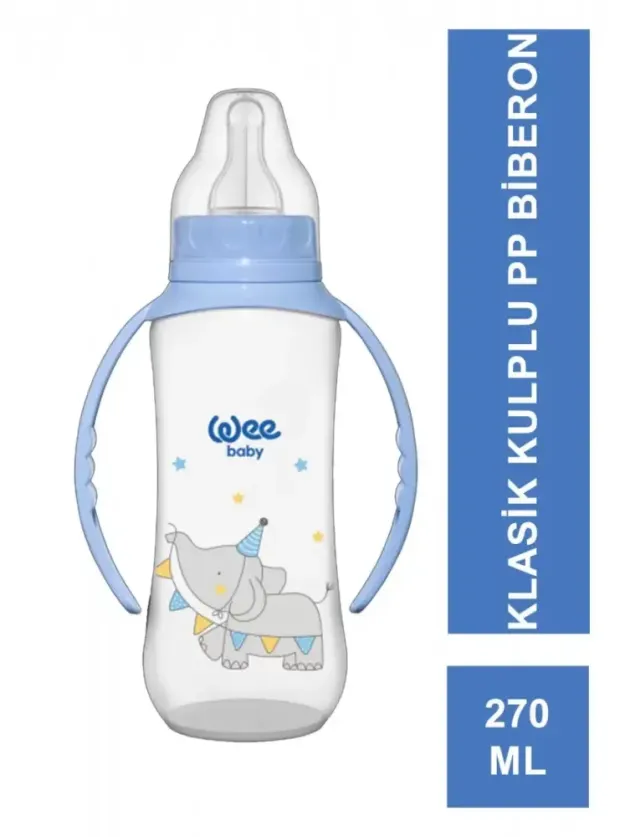 Wee Baby Klasik Kulplu PP Biberon 270 ml - 745