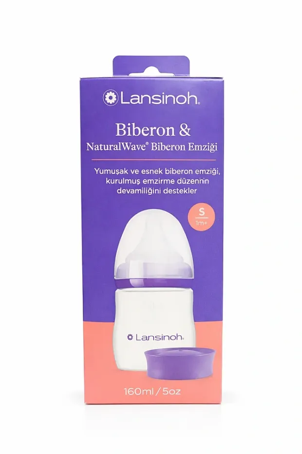 Lansinoh Natural Wave Biberon 160 ml