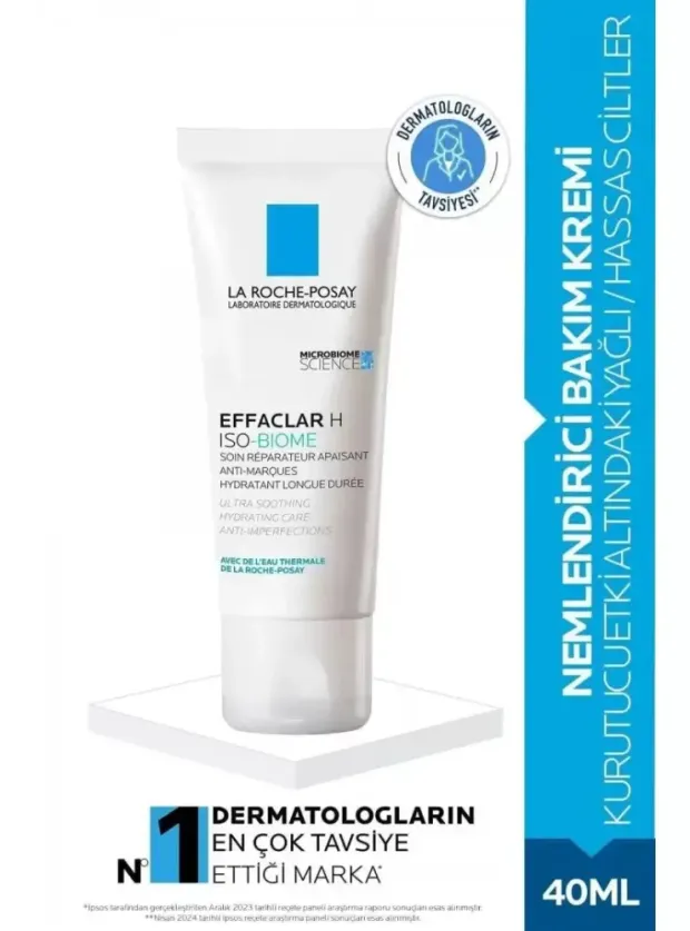 La Roche Posay Effaclar H Iso-Biome Nemlendirici Bakım Kremi 40 ml