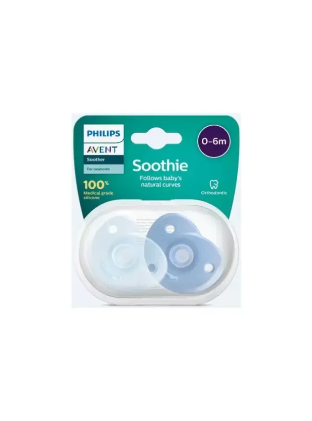 Philips Avent Soothie 2'li Emzik - Erkek - SCF099/21 0-6 Ay