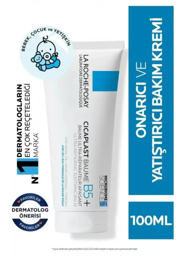 La Roche Posay Cicaplast Baume B5+ Yatıştırıcı ve Onarıcı Bakım Kremi 100 ml