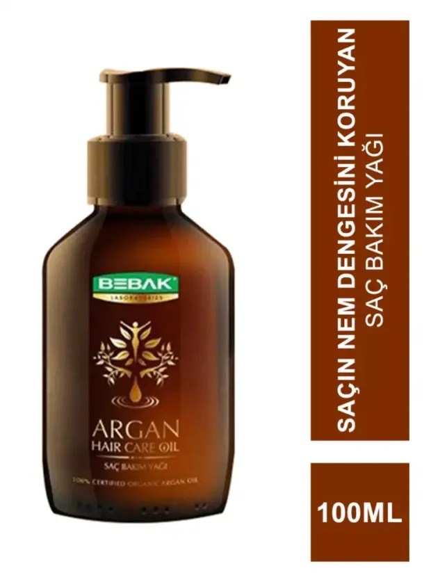 Bebak Argan Saç Bakım Yağı 100 ml