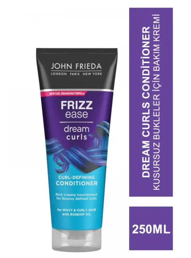 John Frieda Frizz Ease Dream Curls Conditioner 250 ml Kusursuz Bukleler İçin Bakım Kremi