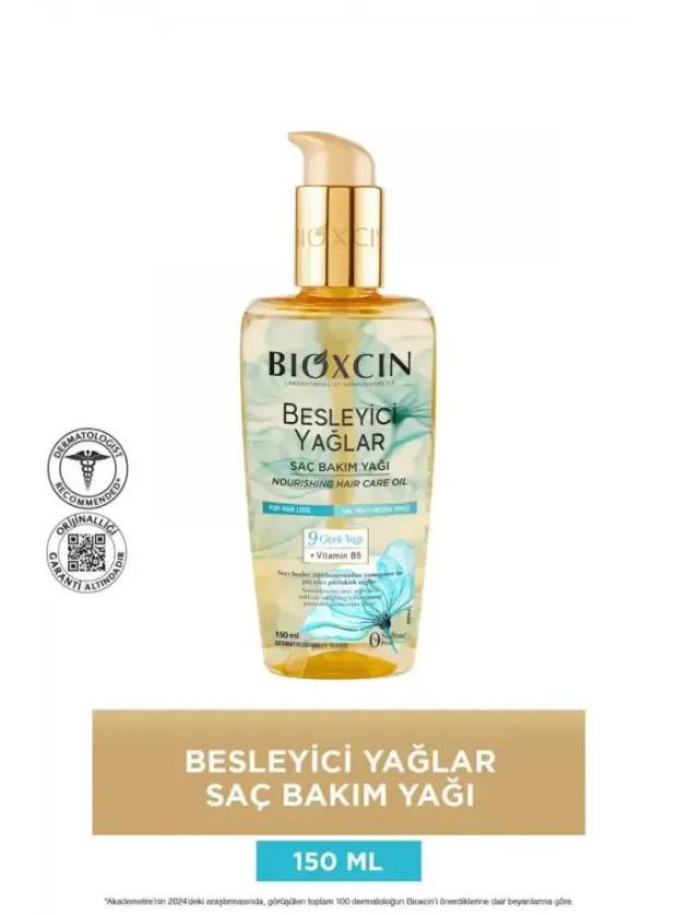 Bioxcin Besleyici Yağlar Saç Bakım Yağı 150ml