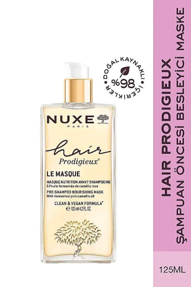 Nuxe Hair Prodigieux Le Masque - Şampuan Öncesi Besleyici Maske - 125ml