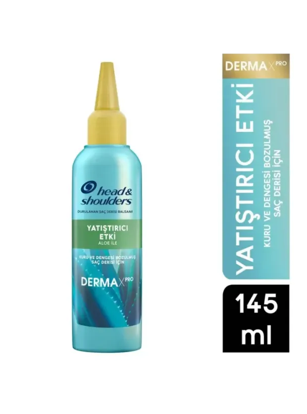 Head & Shoulders Dermaxpro Yatıştırıcı Etki Aloe İçeren Kepek Karşıtı Saç Derisi Balsamı 145 ml