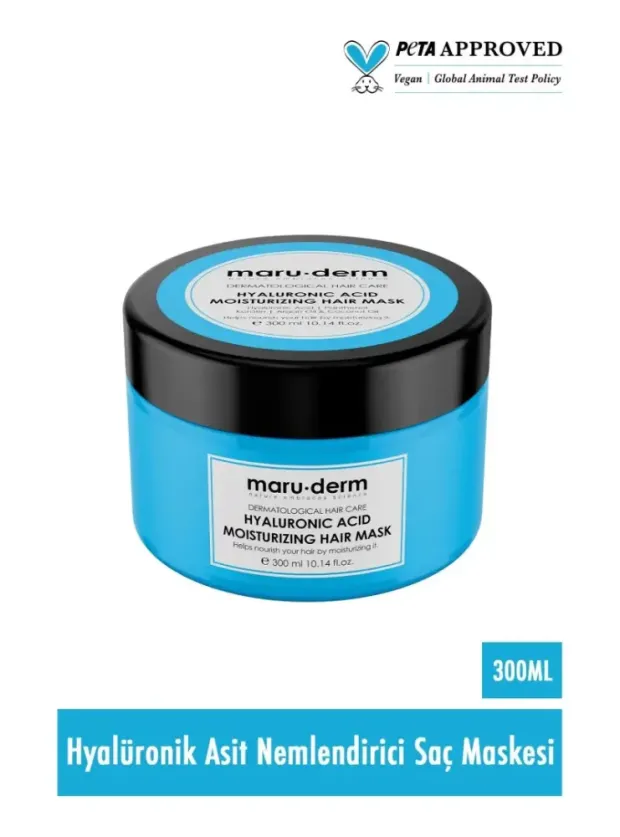 Maruderm Hyaluronic Acid Moisturizing Hair Mask 300 ML