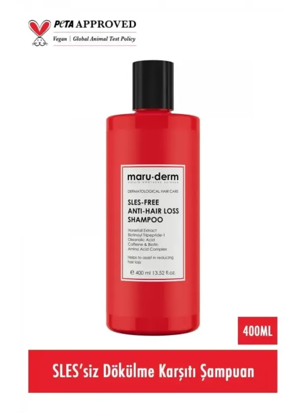 Maruderm Saç Dökülme Karşıtı Sülfatsız Şampuan 400 ml