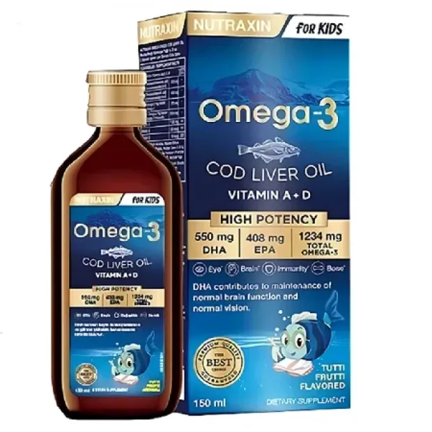 Nutraxin Omega-3 Kids Şurup 150 ml