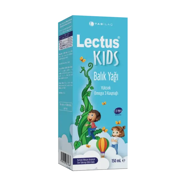 Lectus Kids Balık Yağı Karışık Meyve Aromalı 150 ml