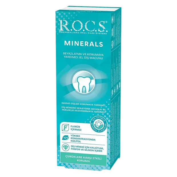 Rocs Minerals Jel Diş Macunu 35 ml