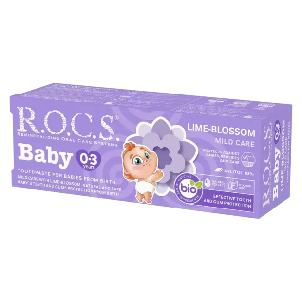 Rocs Baby Ihlamur Özlü 0-3 Yaş Diş Macunu 35ml