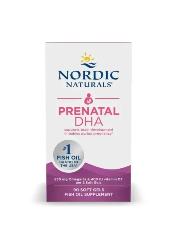 Nordics Natural Prenatal Omega-3 DHA 90 Yumuşak Kapsül
