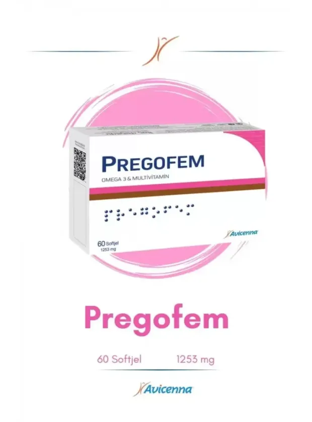 Avicenna Pregofem 60 Yumuşak Kapsül