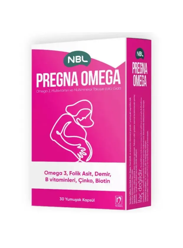 NBL Pregna Omega 30 Kapsül