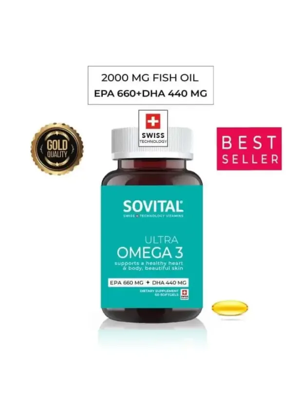 Sovital Ultra Omega 3 60 Kapsül