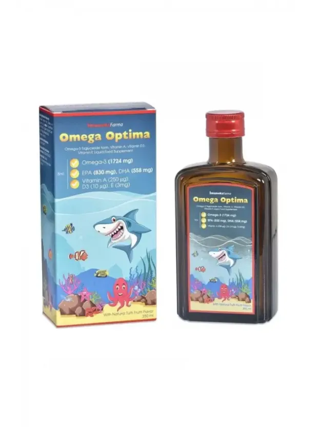 İmuneks Omega Optima Şurup 250 ml