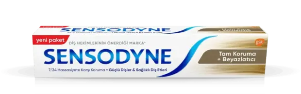 Sensodyne Tam Koruma + Beyazlatıcı Diş Macunu 75 ml