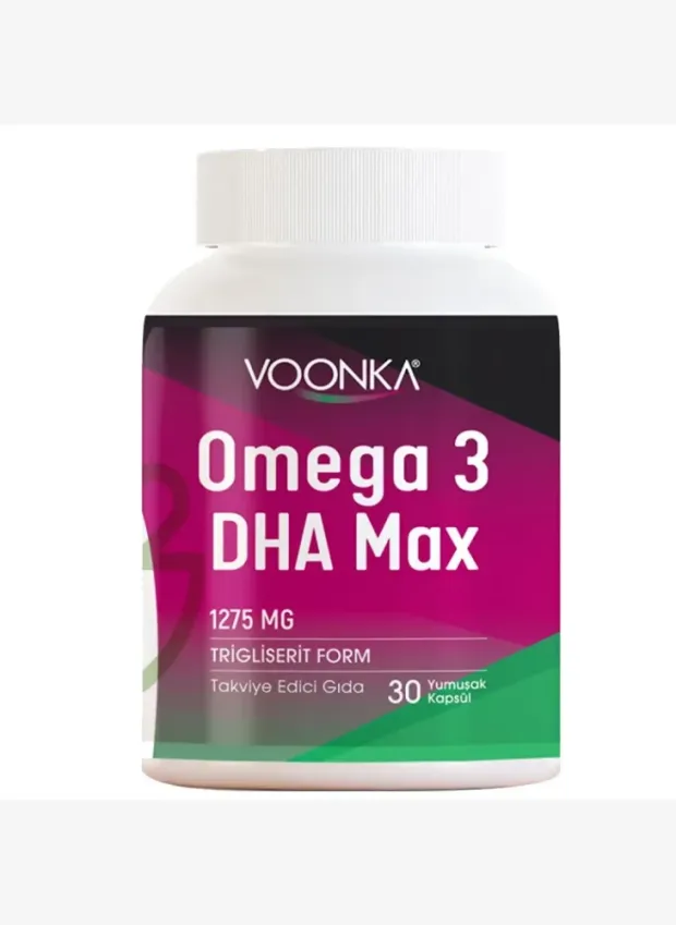 Voonka Omega 3 DHA Max 30 Kapsül