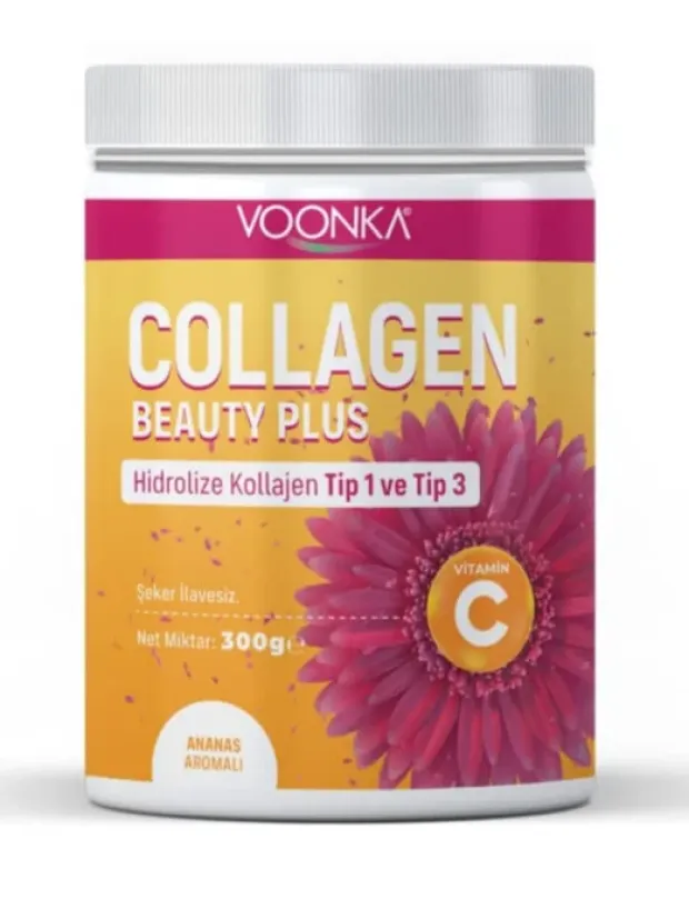 Voonka Collagen Beauty Plus - Ananas Aromalı - 300gr