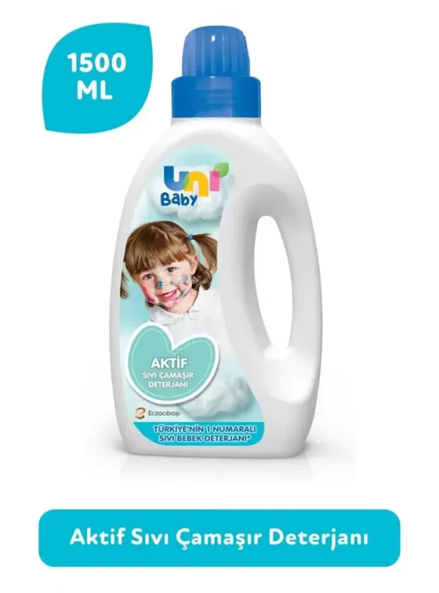 Uni Baby Bebek Aktif Sıvı Çamaşır Deterjanı 1500 ml