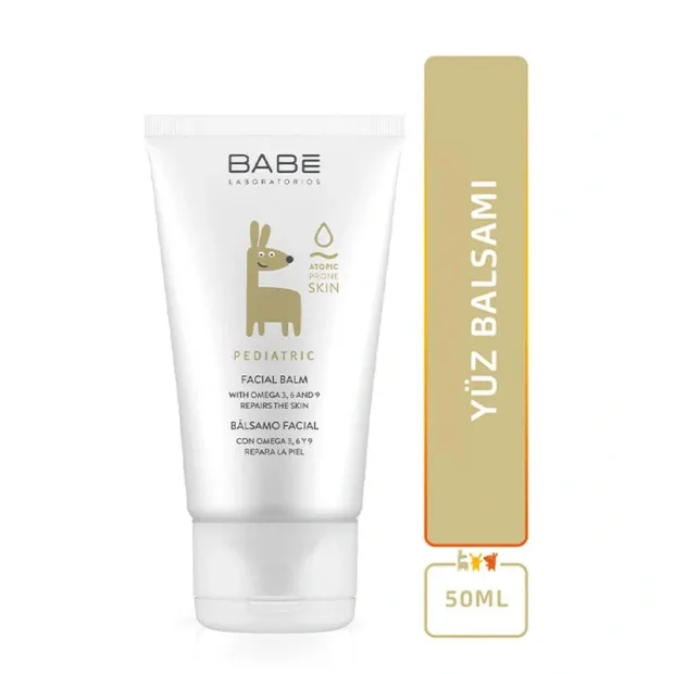 Babe Pediactric Facial Balm Kuru ve Atopik Ciltler İçin Nemlendirici 50 ml