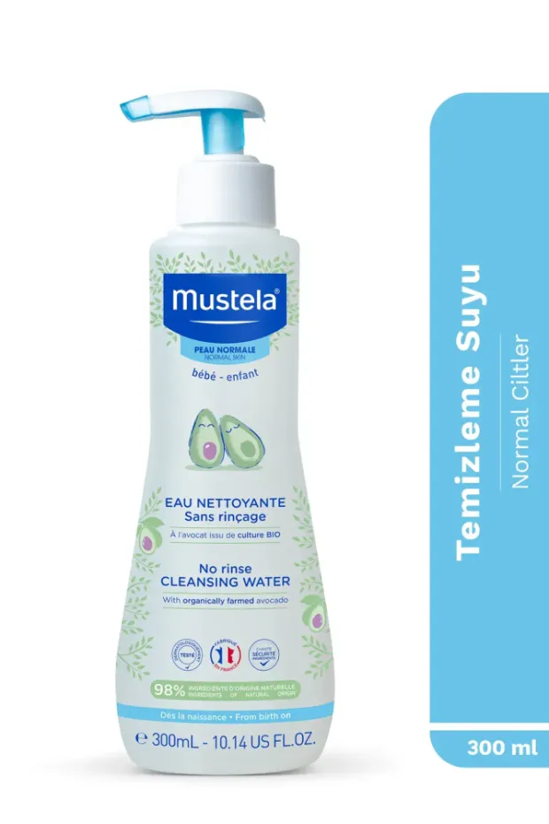 Mustela Durulama Gerektirmeyen Temizleme Sıvısı 300 ml