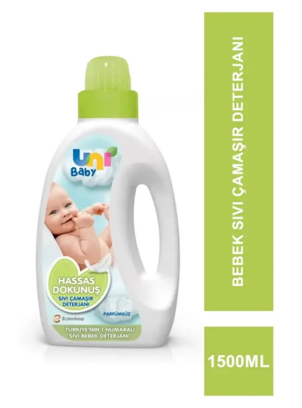 Uni Baby Hassas Dokunuş Sıvı Çamaşır Deterjanı 1500 ml