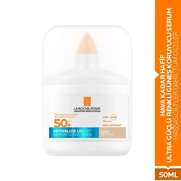 La Roche-Posay La Roche-Posay Anthelios UVAir SPF50+ Renkli Güneş Serumu 50 ml