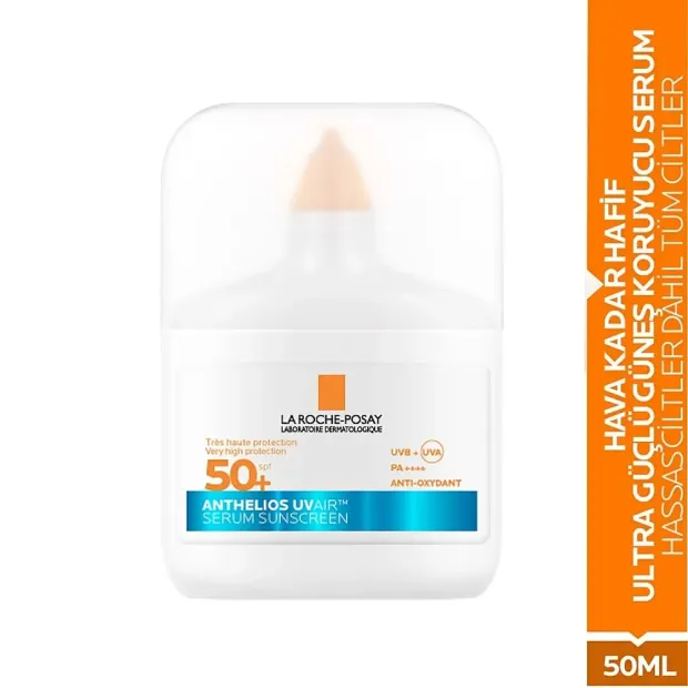 La Roche Posay Anthelios UV Air Serum Solaire SPF50+ Yüz Güneş Serumu 50 ml