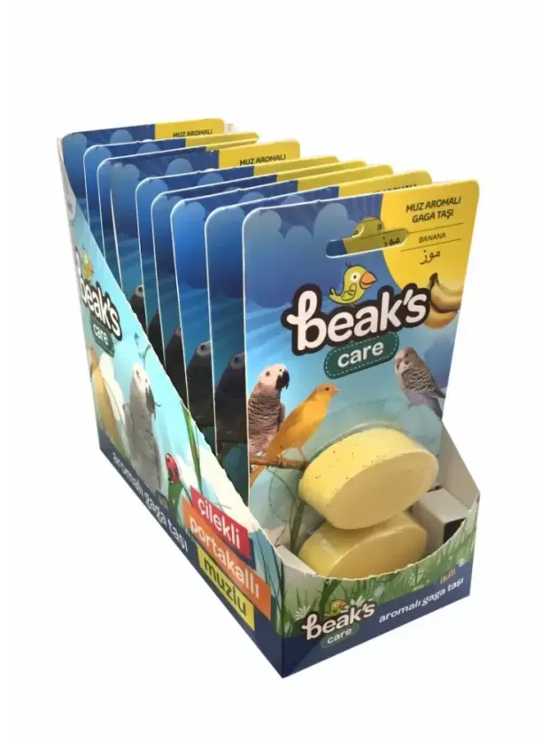Beaks Muz Aromalı İkili Gaga Taşı