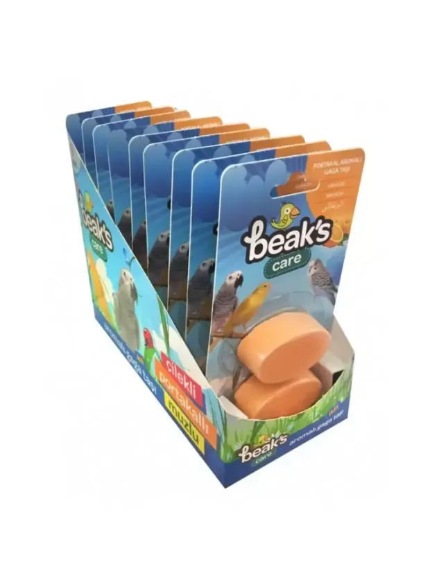 Beaks Portakal Aromalı İkili Gaga Taşı
