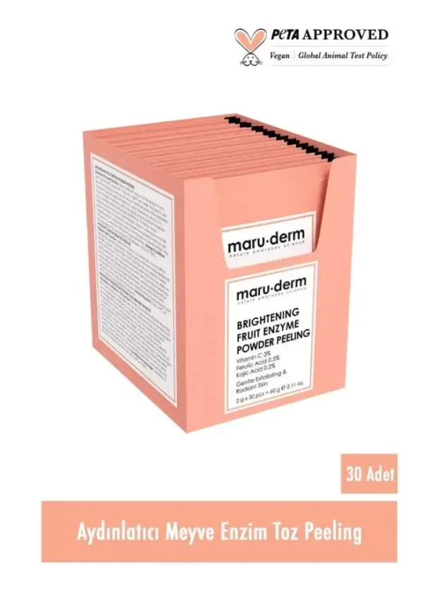 Maruderm Aydınlatıcı Meyve Enzim Toz Peeling 60 gr