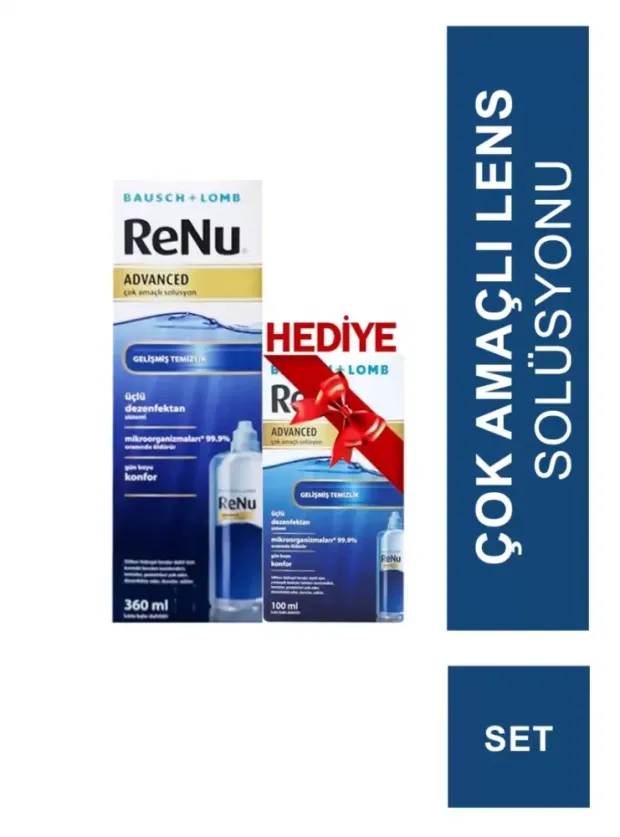 Renu Advanced Lens Solüsyonu 360 + 100 ml Tanışma Paketi